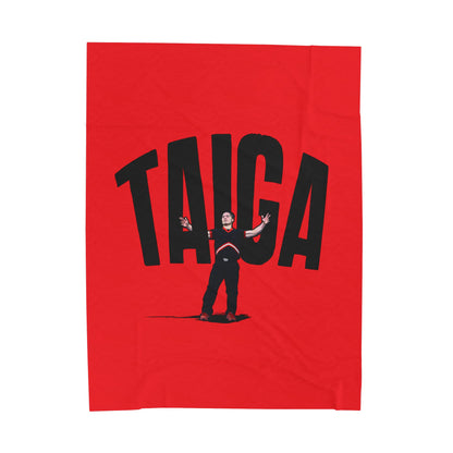 Taiga Day Velveteen Plush Blanket