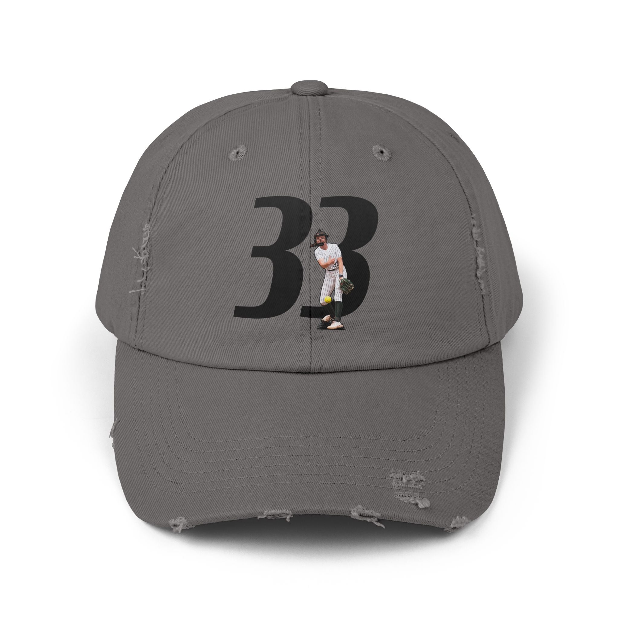 Carsyn Cassady Distressed Dad Cap
