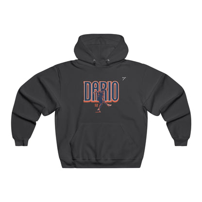 Dario White Vintage Hoodie
