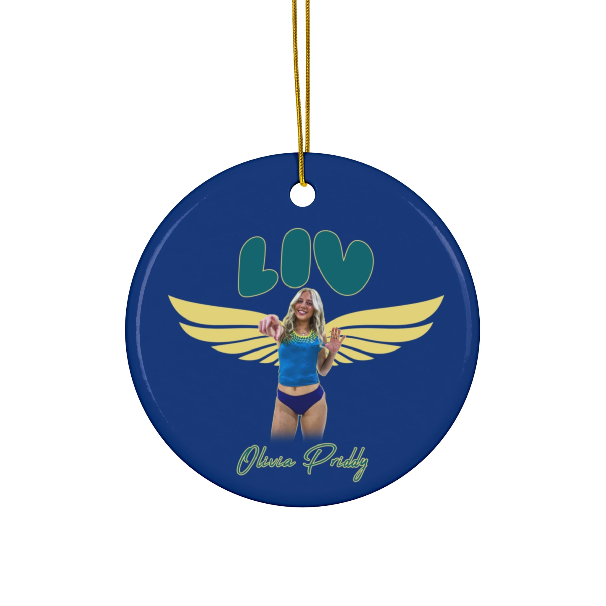 Olivia Priddy Ceramic Ornament