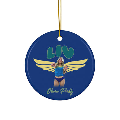 Olivia Priddy Ceramic Ornament