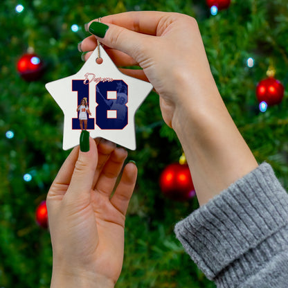 Carlie Desimone Ceramic Ornament