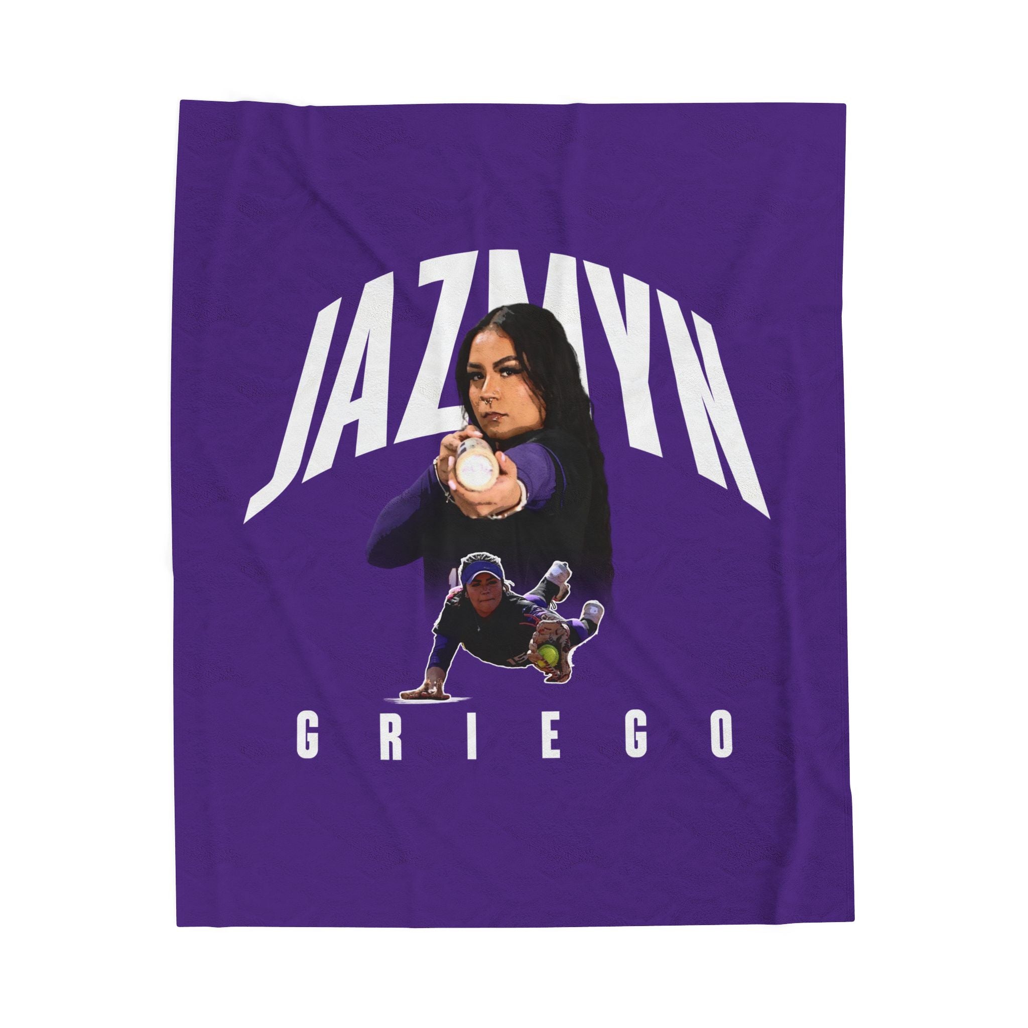 Jazmyn Griego Velveteen Plush Blanket