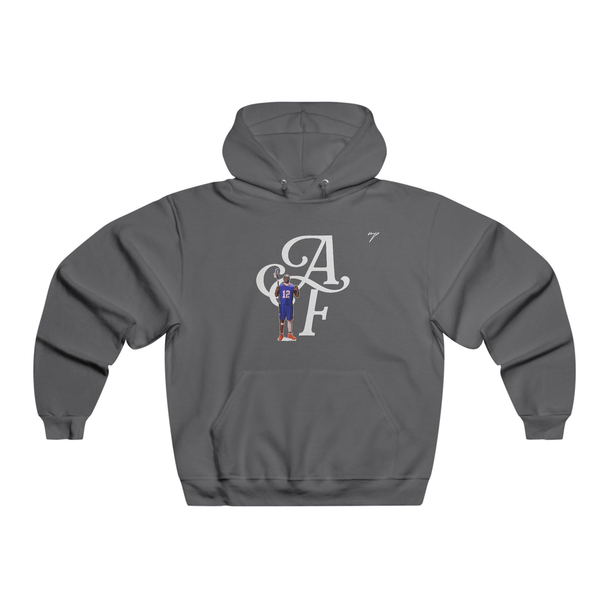 Antoine Flowers Vintage Hoodie (Front + Back)