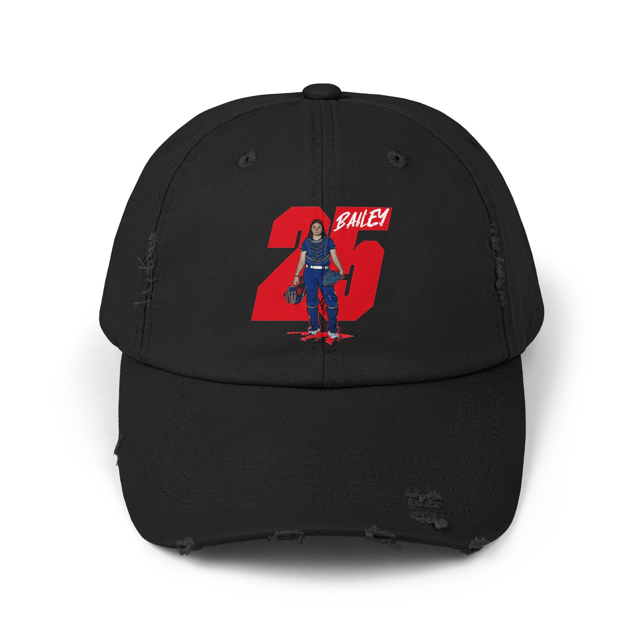 Bailey Amezcua Distressed Dad Cap