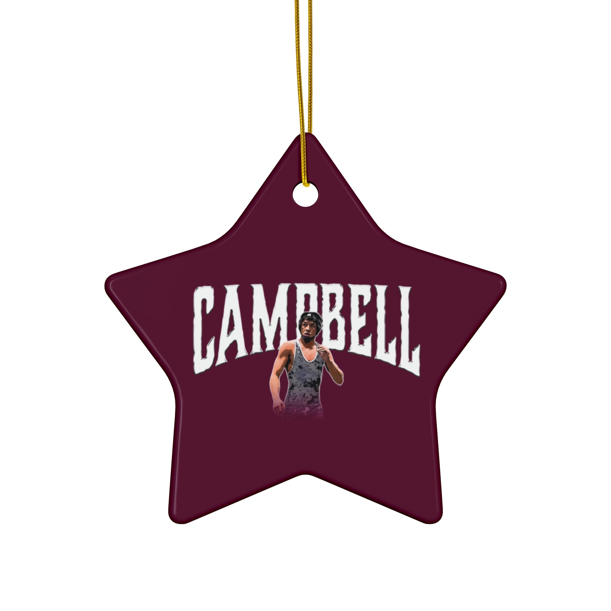Dillon Campbell Ceramic Ornament