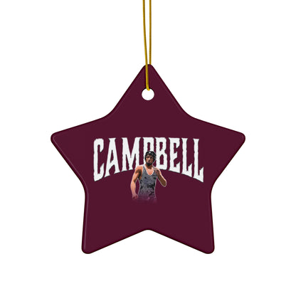 Dillon Campbell Ceramic Ornament