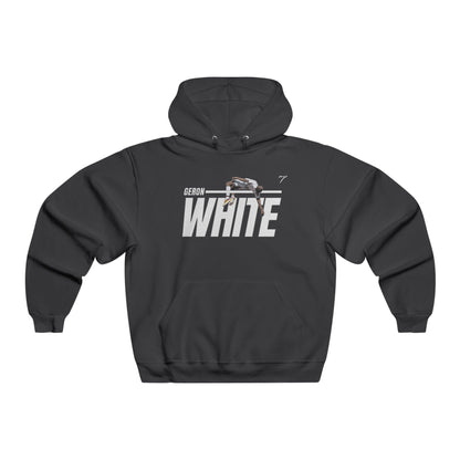 Geron White Vintage Hoodie