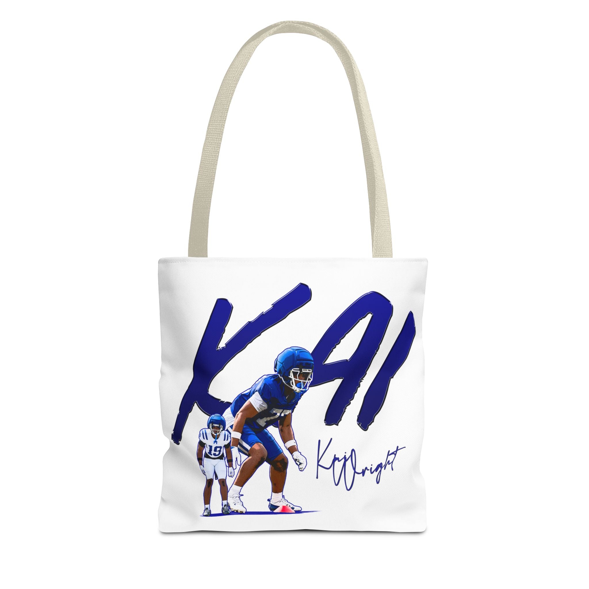 Kai Wright Custom Tote Bag