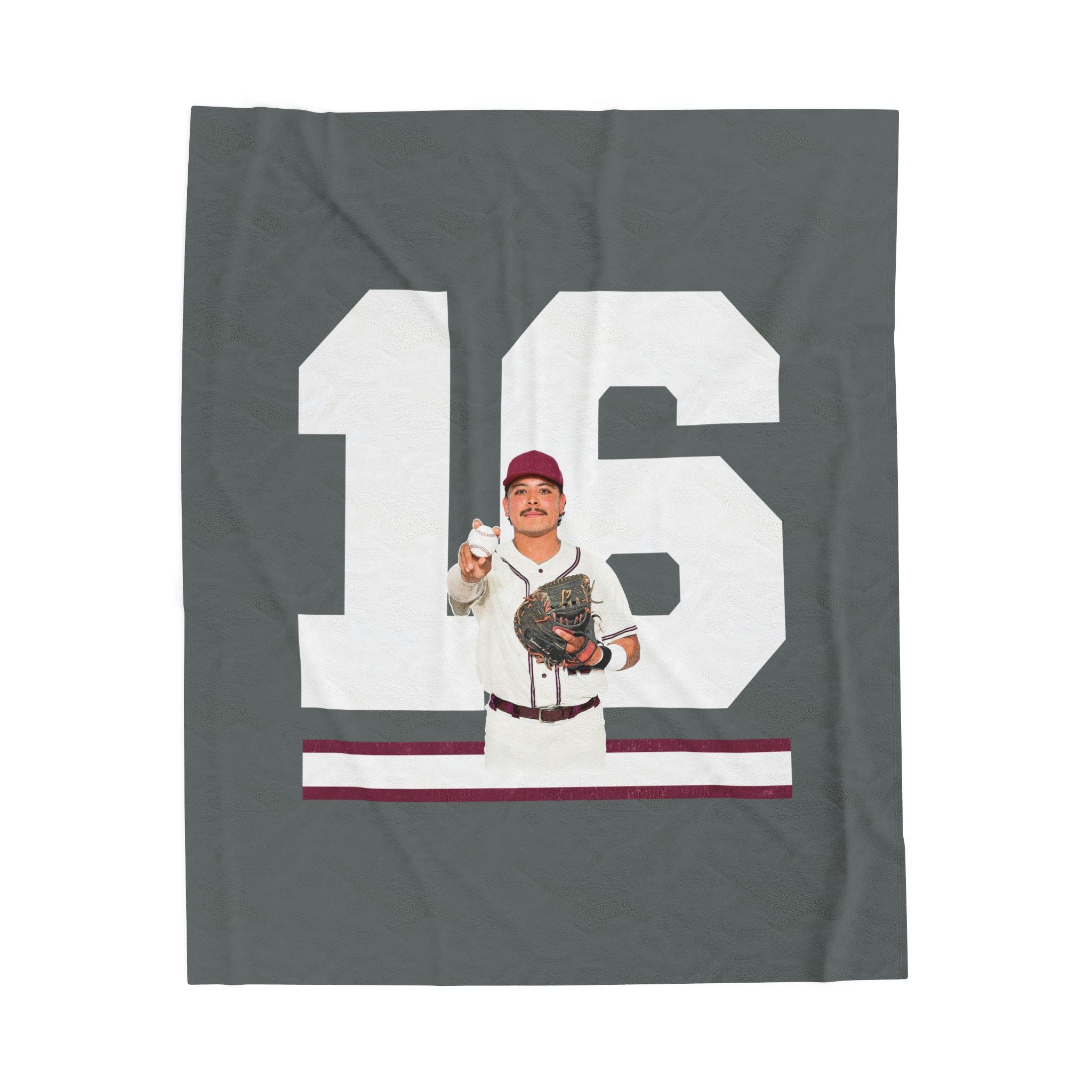 Elijah Rodriguez Velveteen Plush Blanket