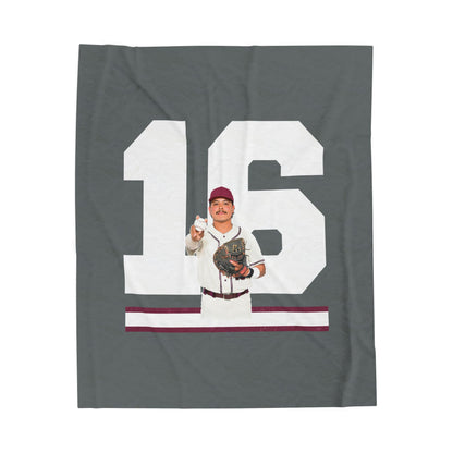 Elijah Rodriguez Velveteen Plush Blanket