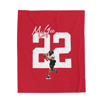 Micah McGee Velveteen Plush Blanket