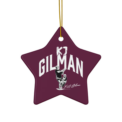 KJ Gilman Ceramic Ornament