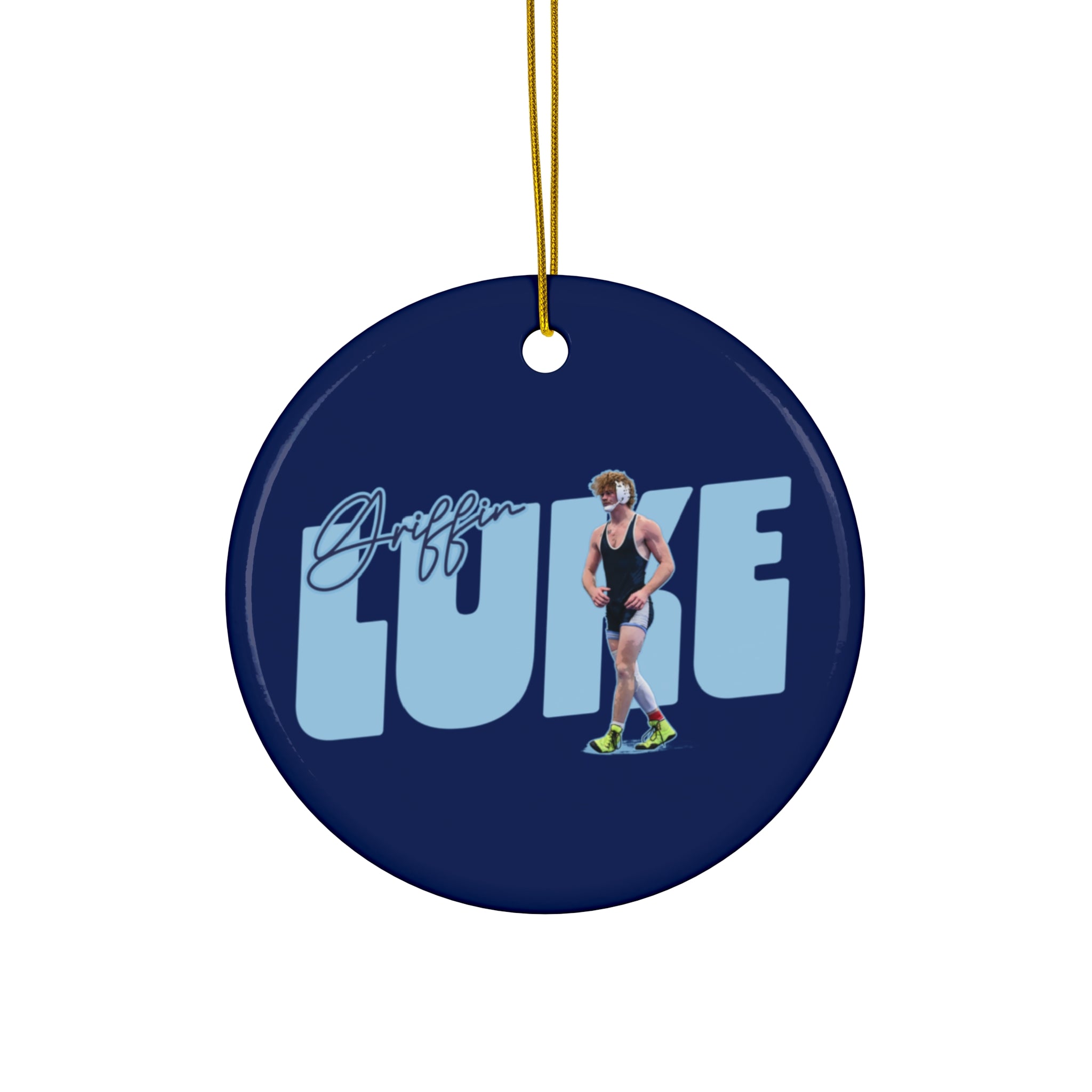 Griffin Luke Ceramic Ornament