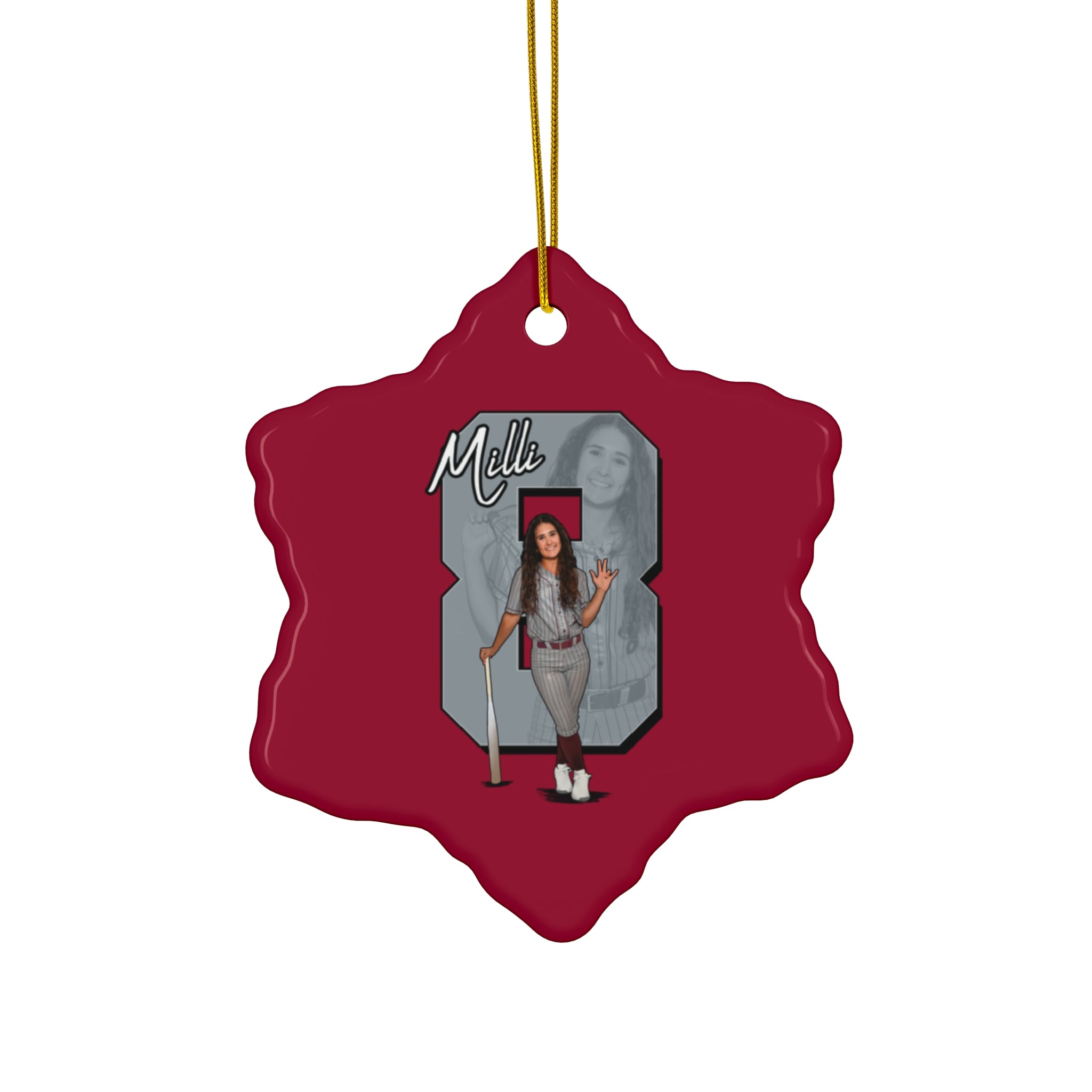 Amelia Gutierrez Ceramic Ornament