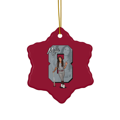 Amelia Gutierrez Ceramic Ornament