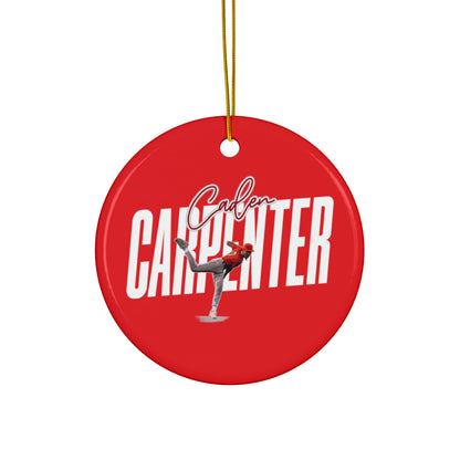 Caden Carpenter Ceramic Ornament