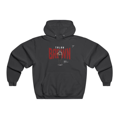 Talan Brown Vintage Hoodie