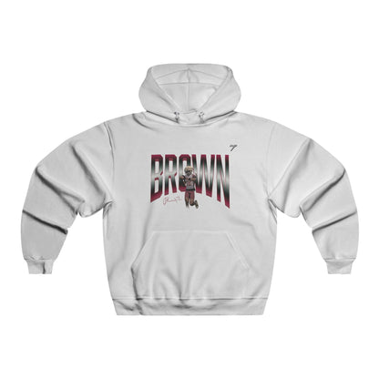De'Traun Brown Vintage Hoodie