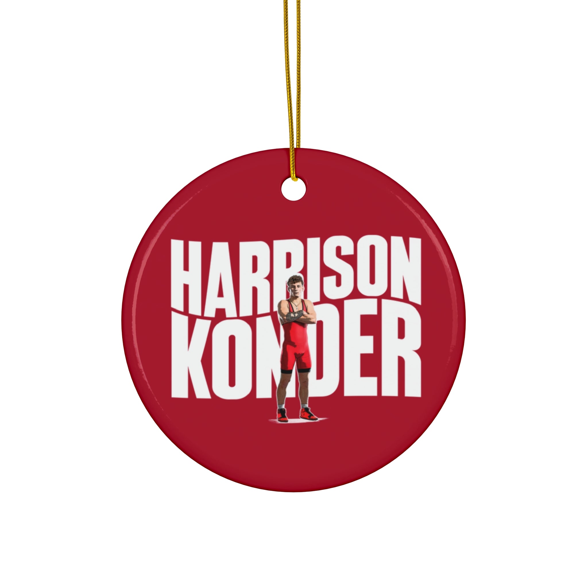 Harrison Konder Ceramic Ornament