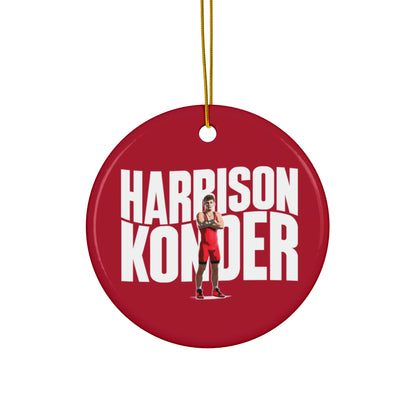 Harrison Konder Ceramic Ornament