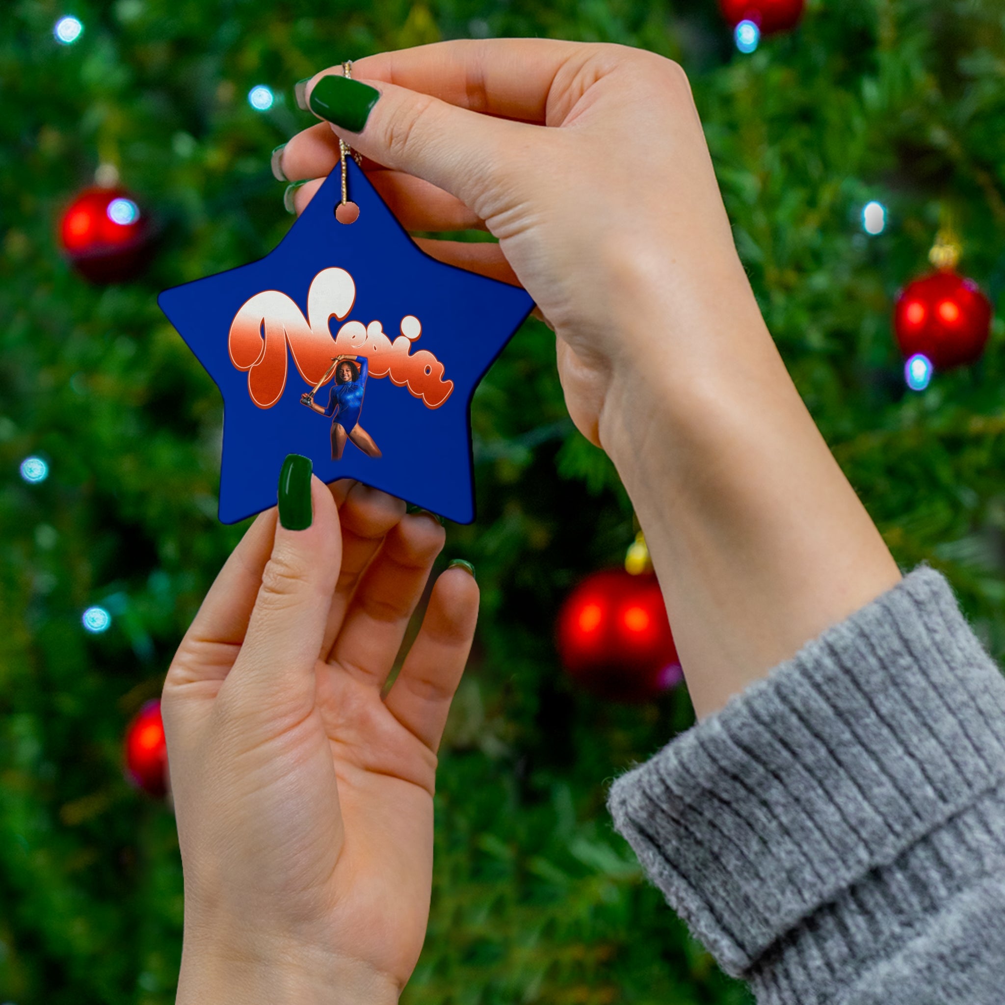 Nesia Bat Yehudah Ceramic Ornament