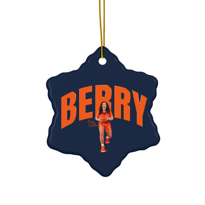 Berry Wallace Ceramic Ornament