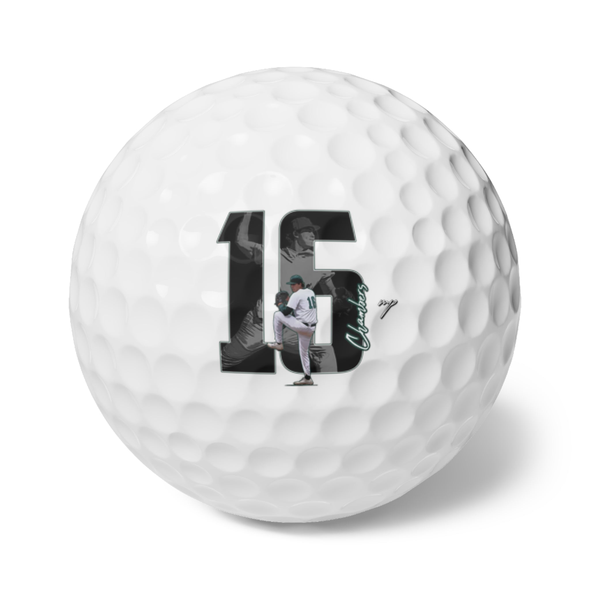 Brady Chambers Golf Balls, 6pc