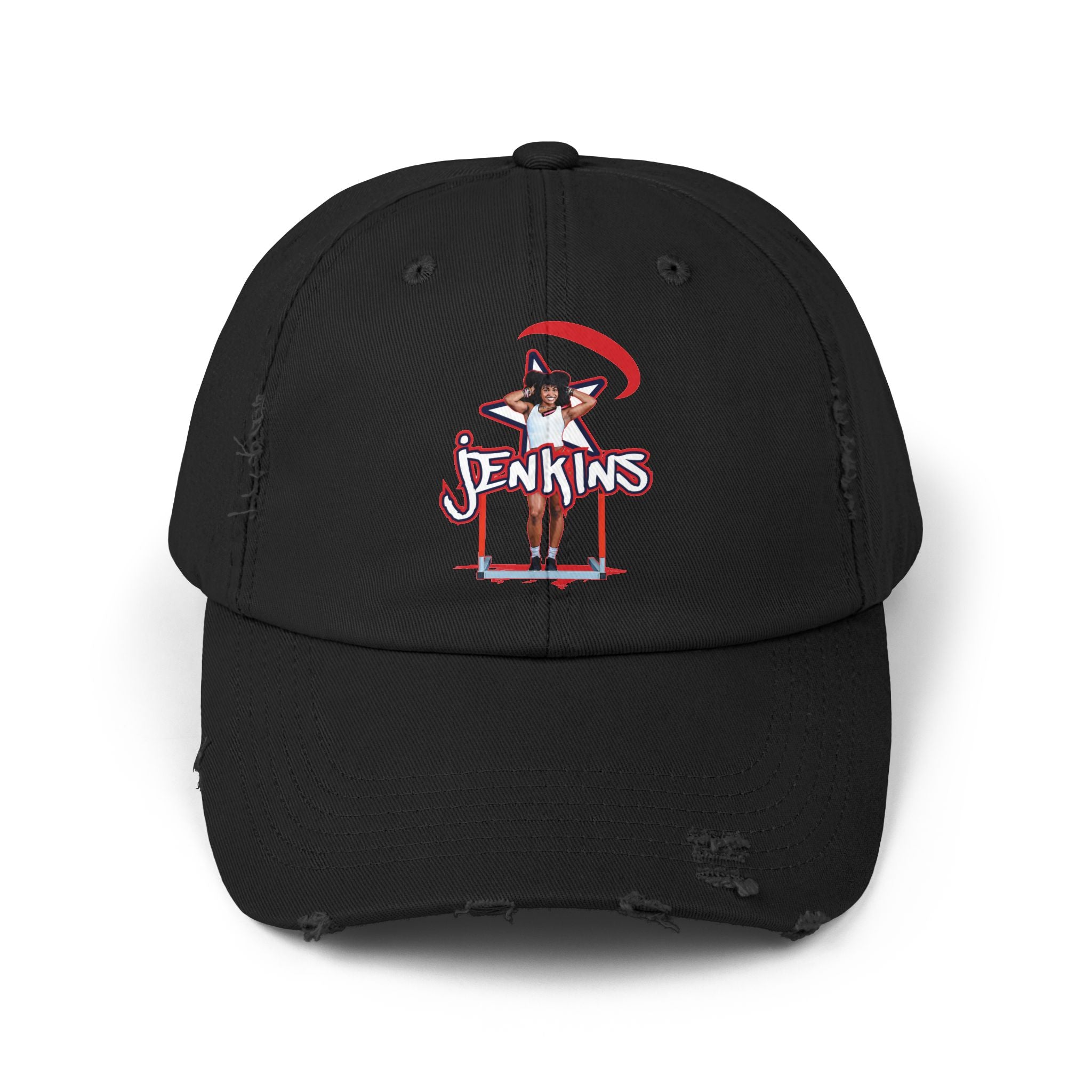 Sanai Jenkins Distressed Dad Cap