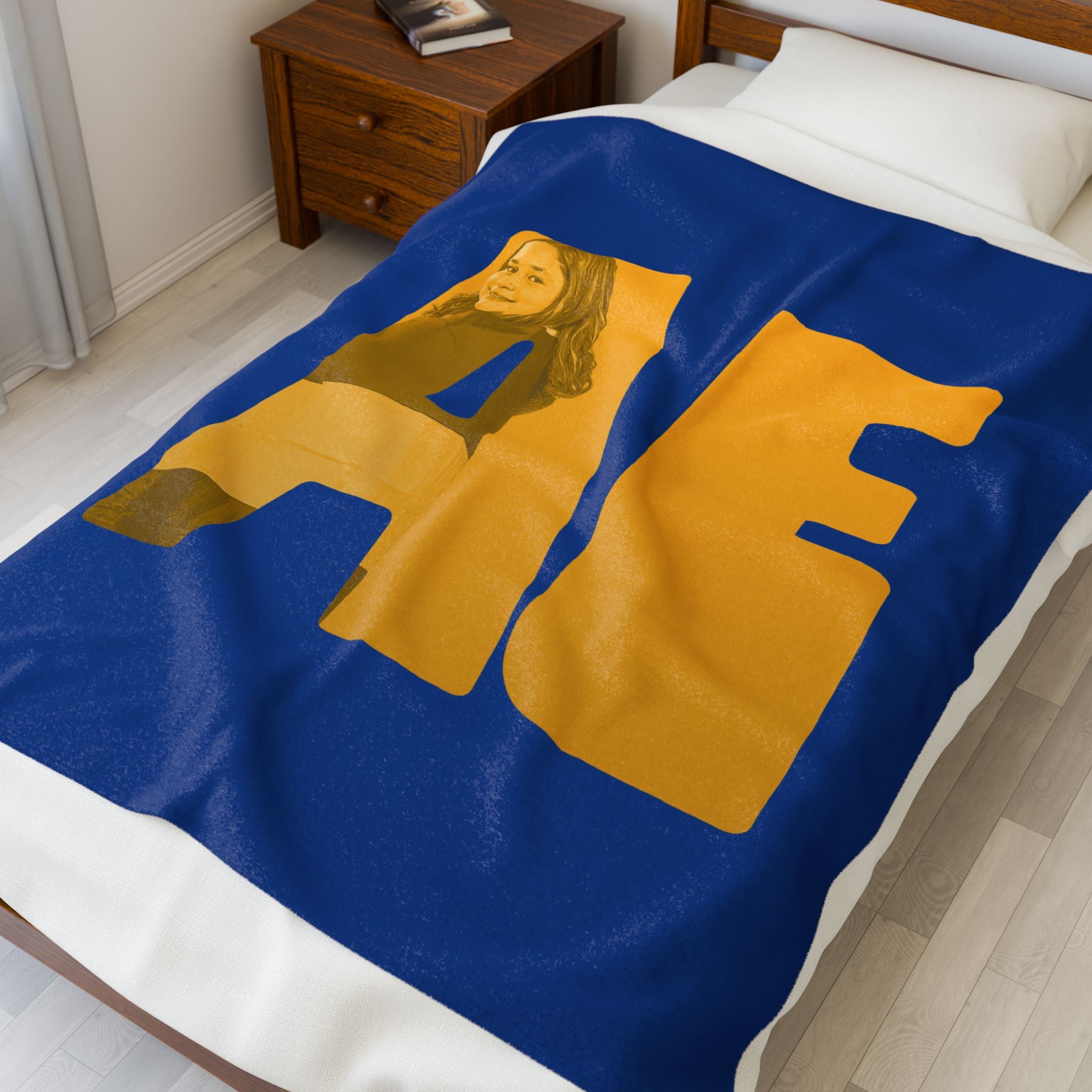 Alexa Escamilla Velveteen Plush Blanket