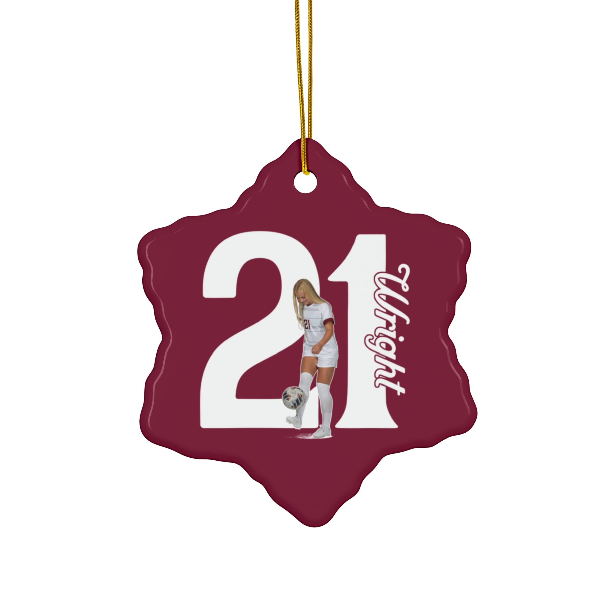 Anndi Wright Ceramic Ornament
