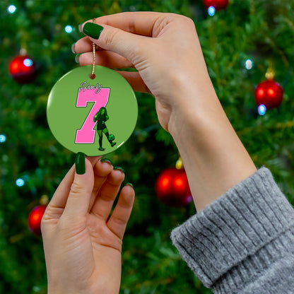 Kam'Ryn Henry Ceramic Ornament