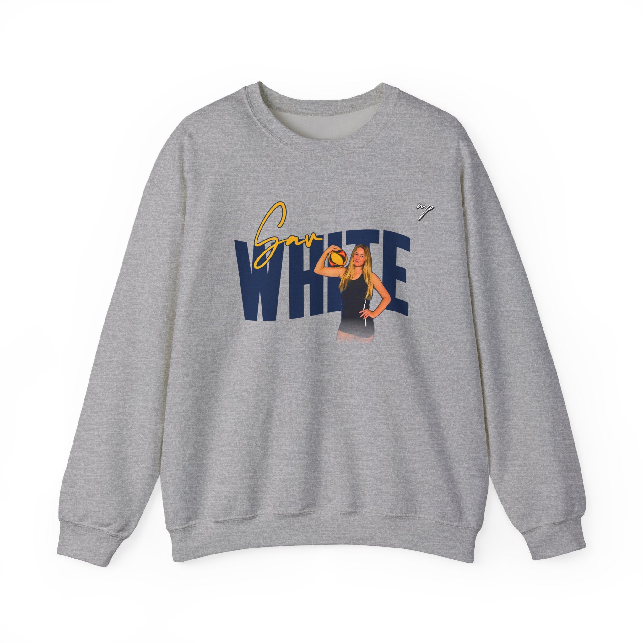 Savannah White Crewneck