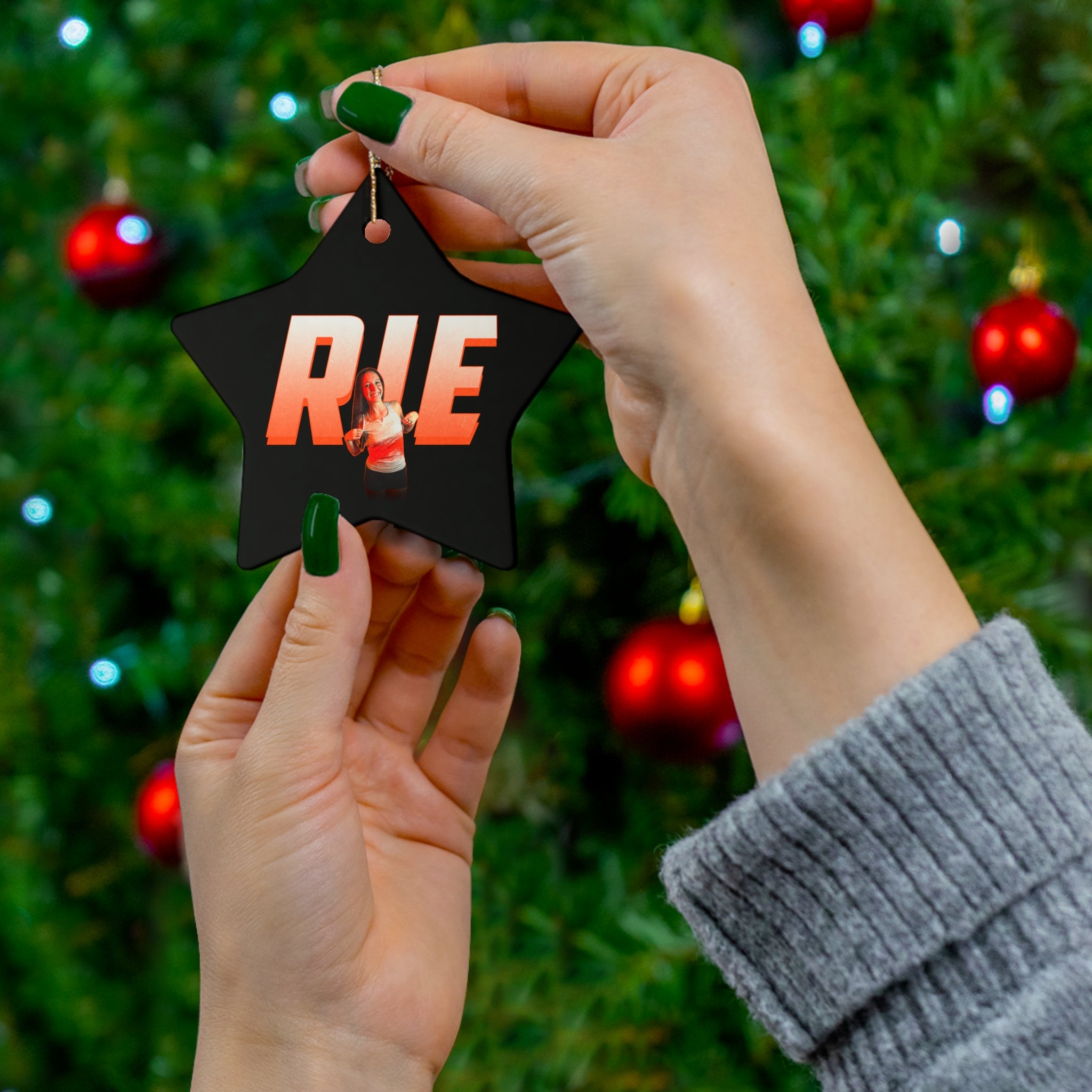 Rieanna Woods Ceramic Ornament