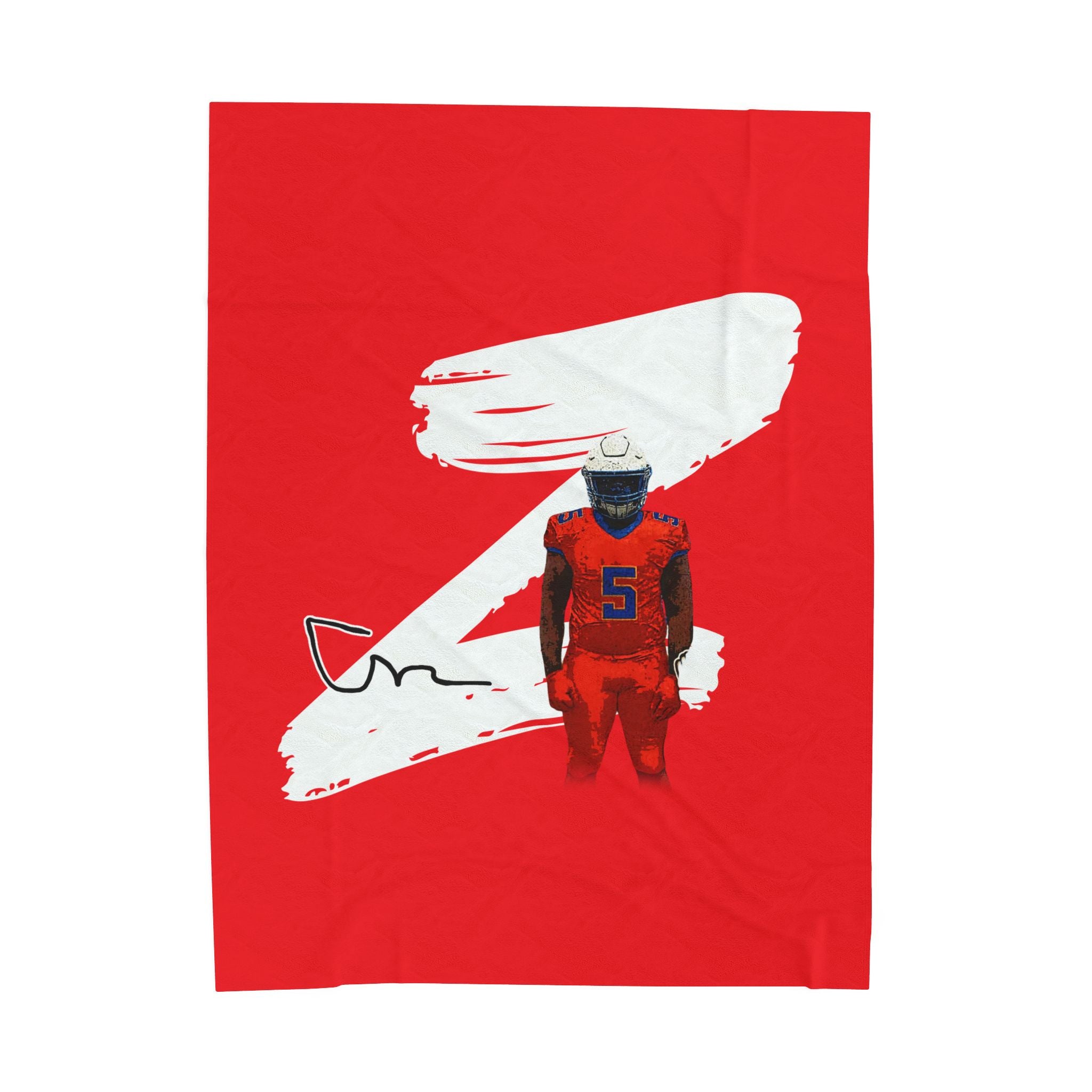 Caleel Meneweather Velveteen Plush Blanket