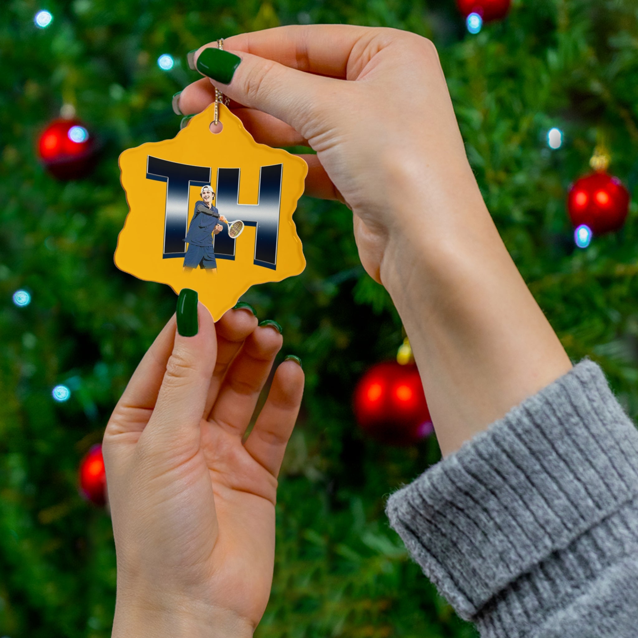 Tyler Harger Ceramic Ornament