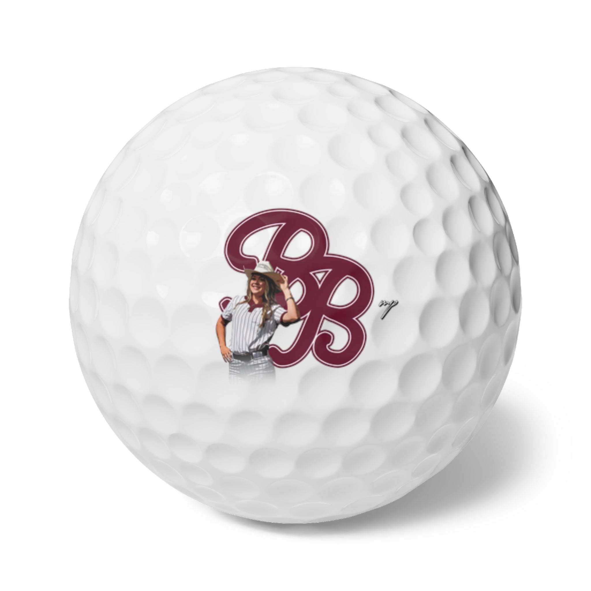 Brooklynn Braun Golf Balls, 6pc