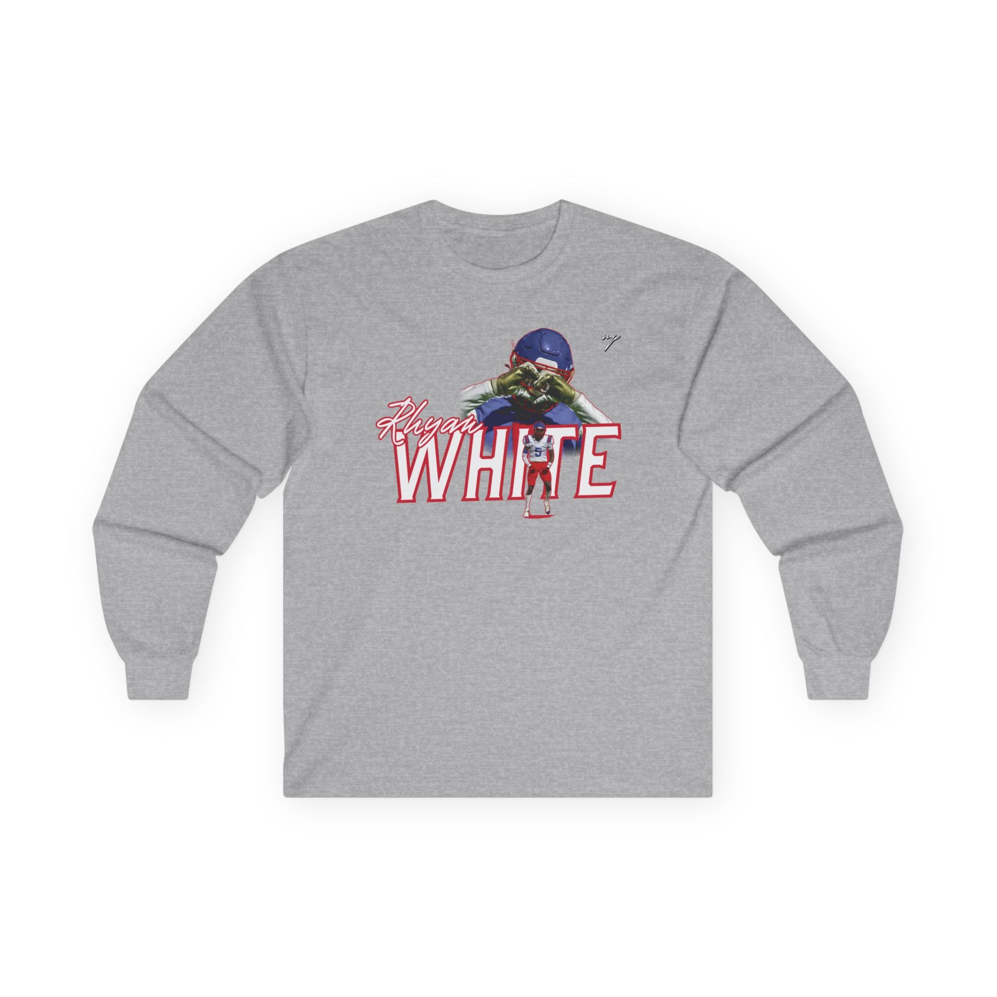 Rhyan White Long Sleeve Tee