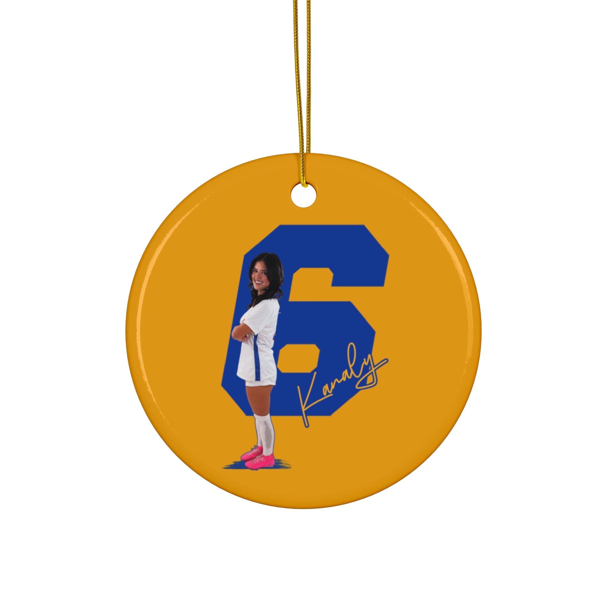 Kayla Kanaly Ceramic Ornament