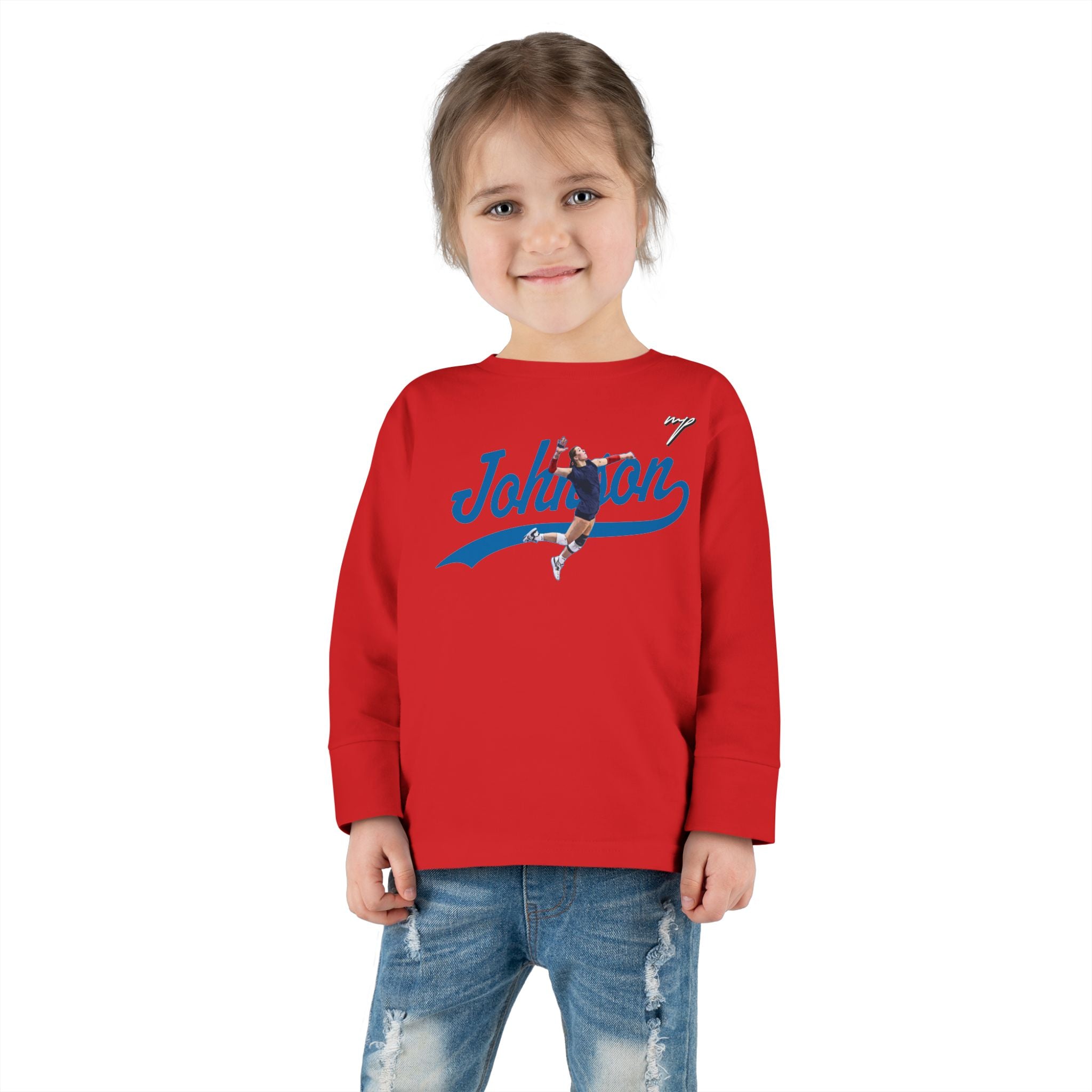 Melia Johnson Toddler Long Sleeve Tee