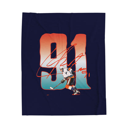 Josh Elwood Velveteen Plush Blanket