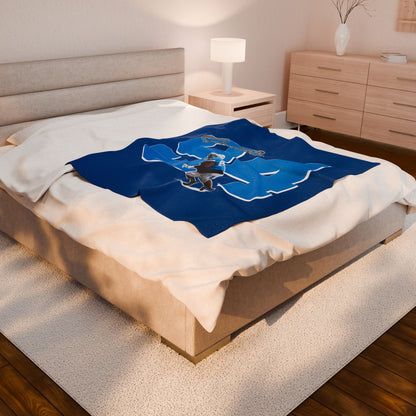 Grant Jackson Velveteen Plush Blanket