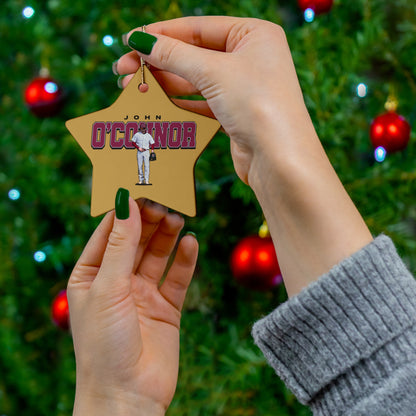 John O'Connor Ceramic Ornament