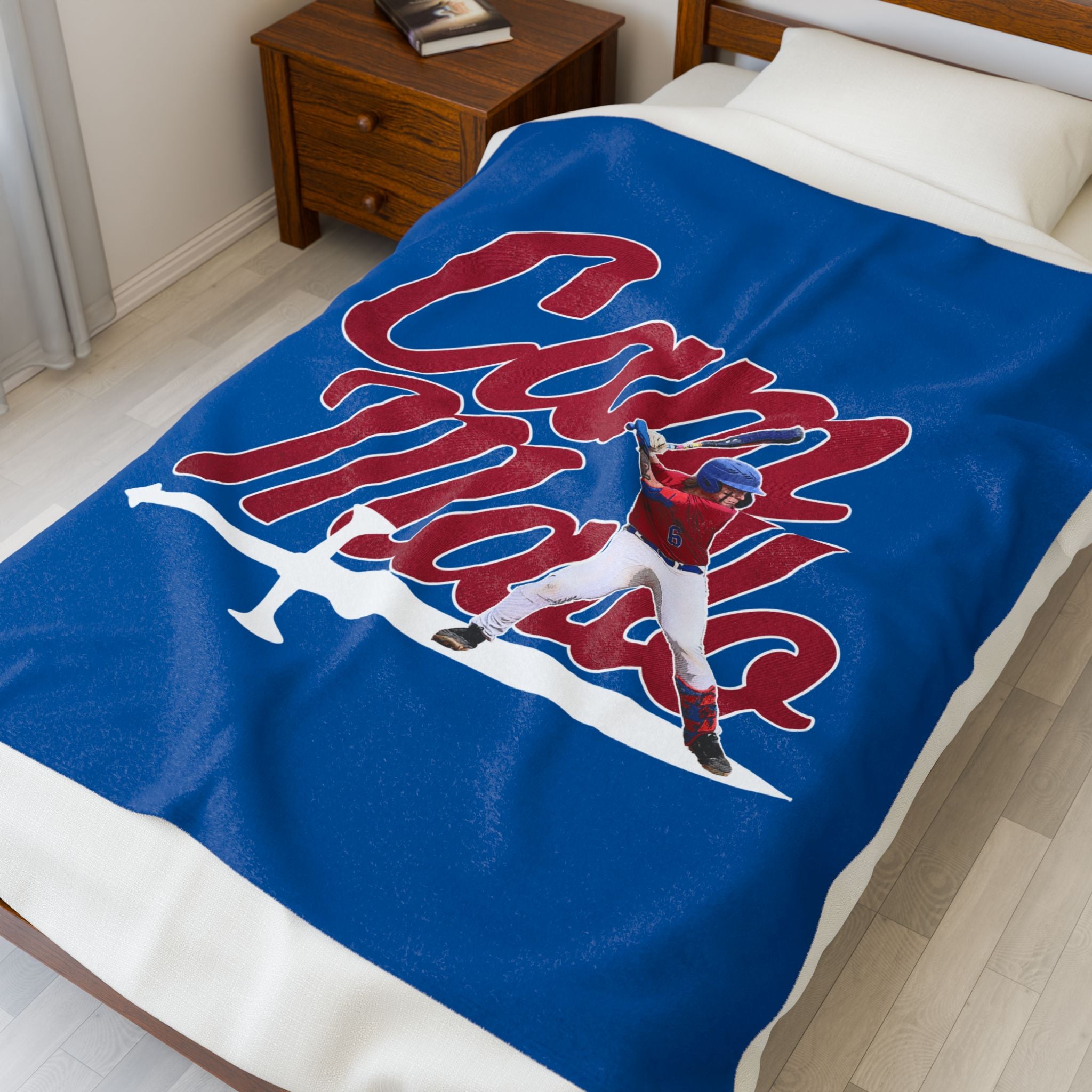 Cam Mallo Velveteen Plush Blanket