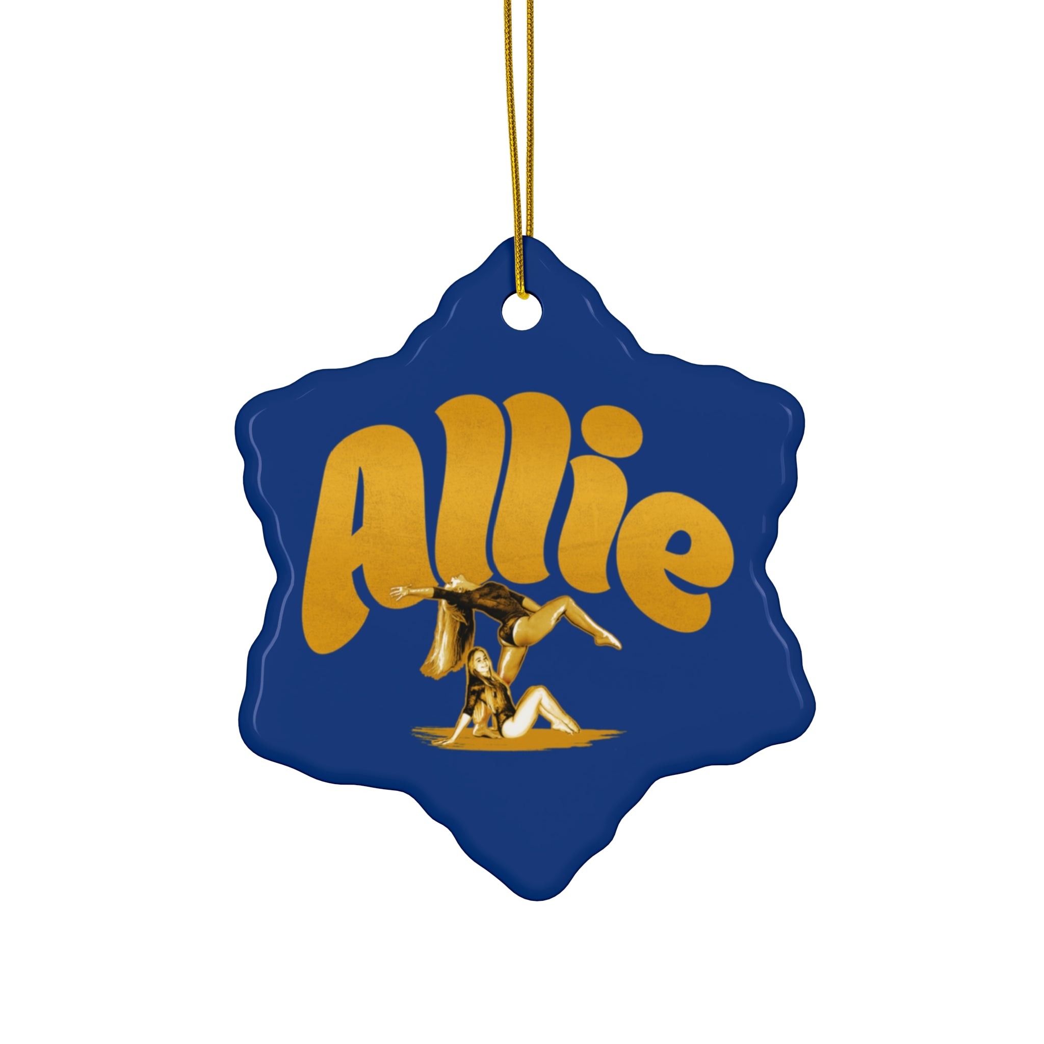 Allie Call Ceramic Ornament