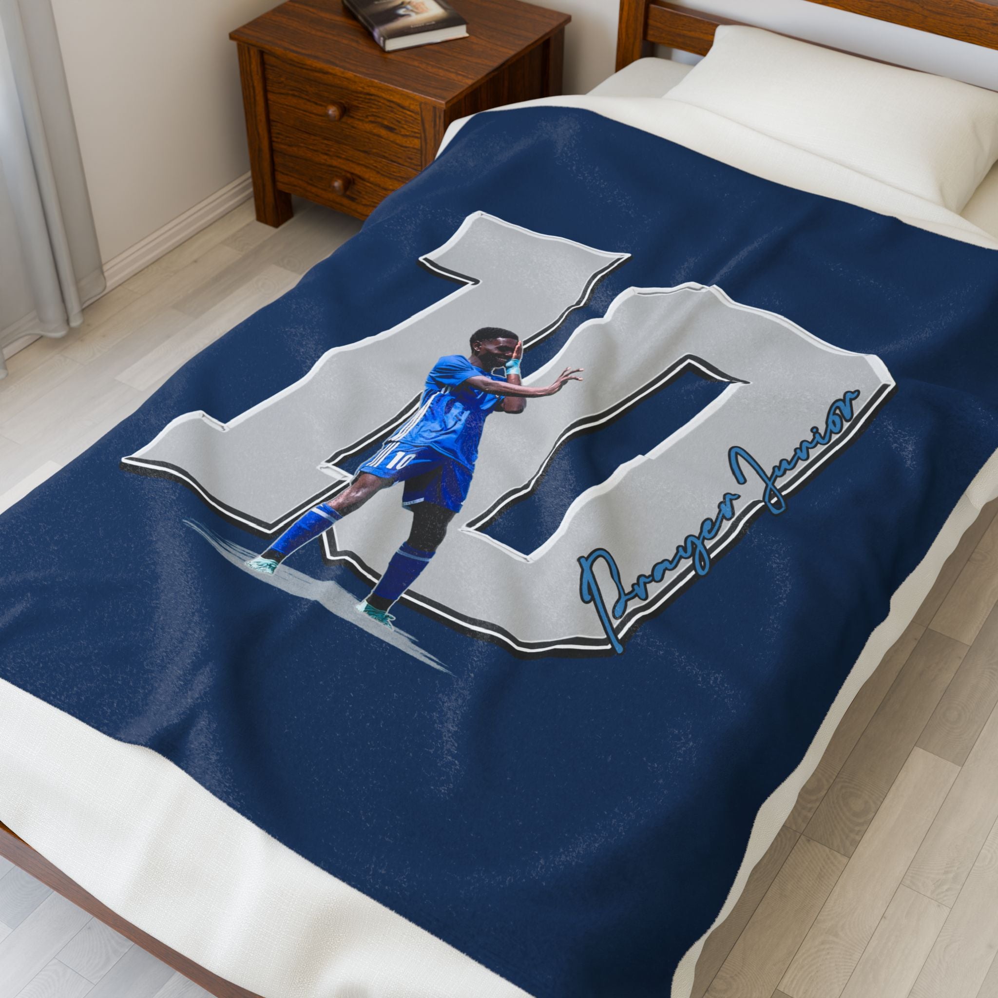 Royne Prayer Junior Velveteen Plush Blanket