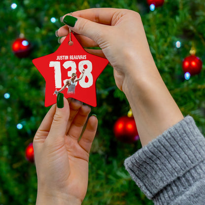 Justin Beauvais Ceramic Ornament