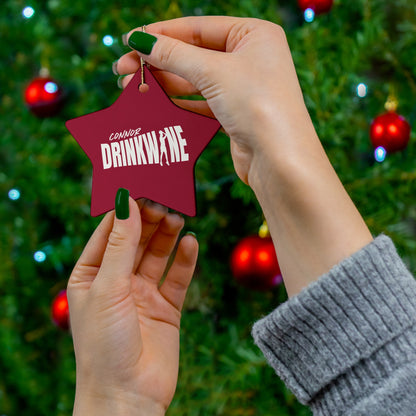 Connor Drinkwine Ceramic Ornament