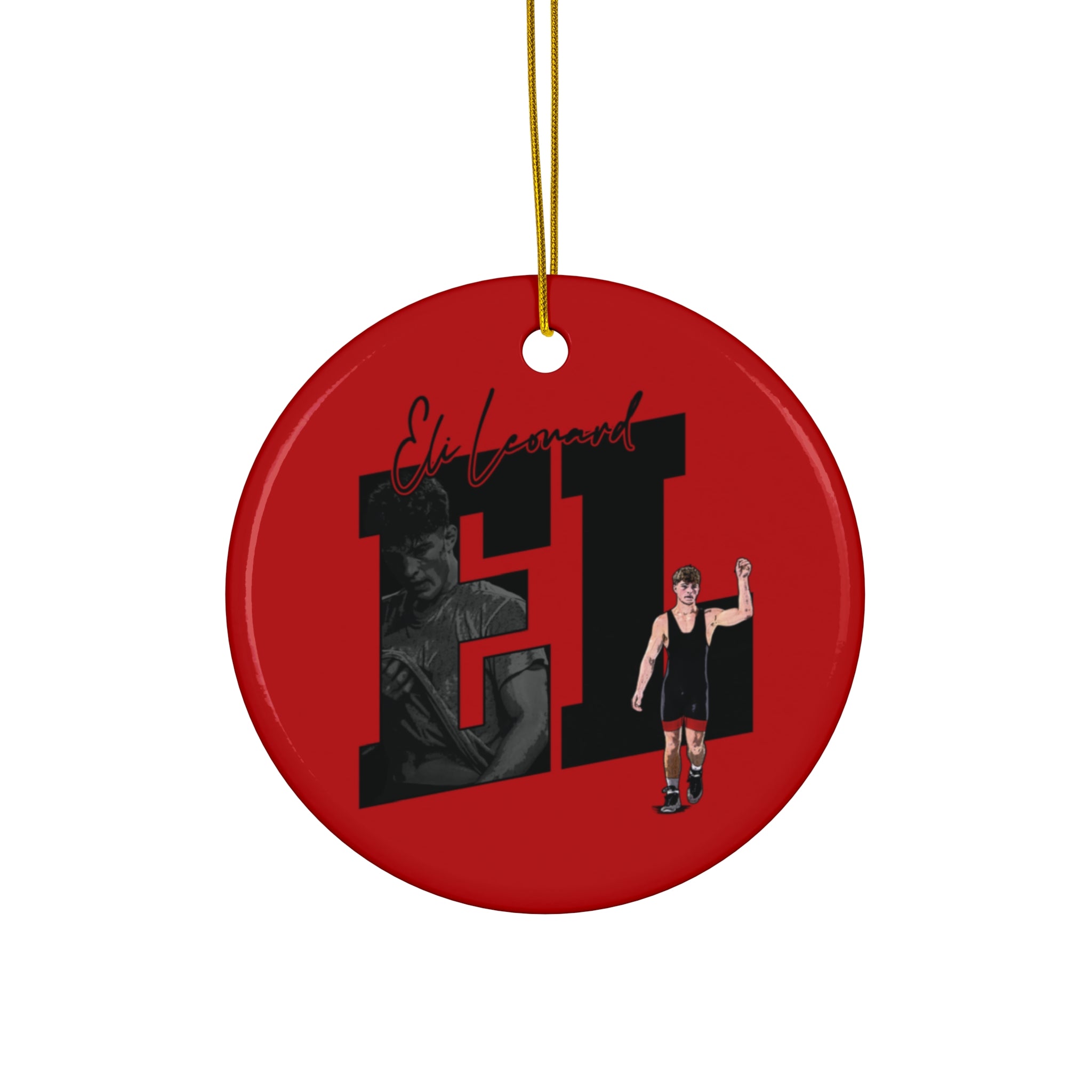Eli Leonard Ceramic Ornament