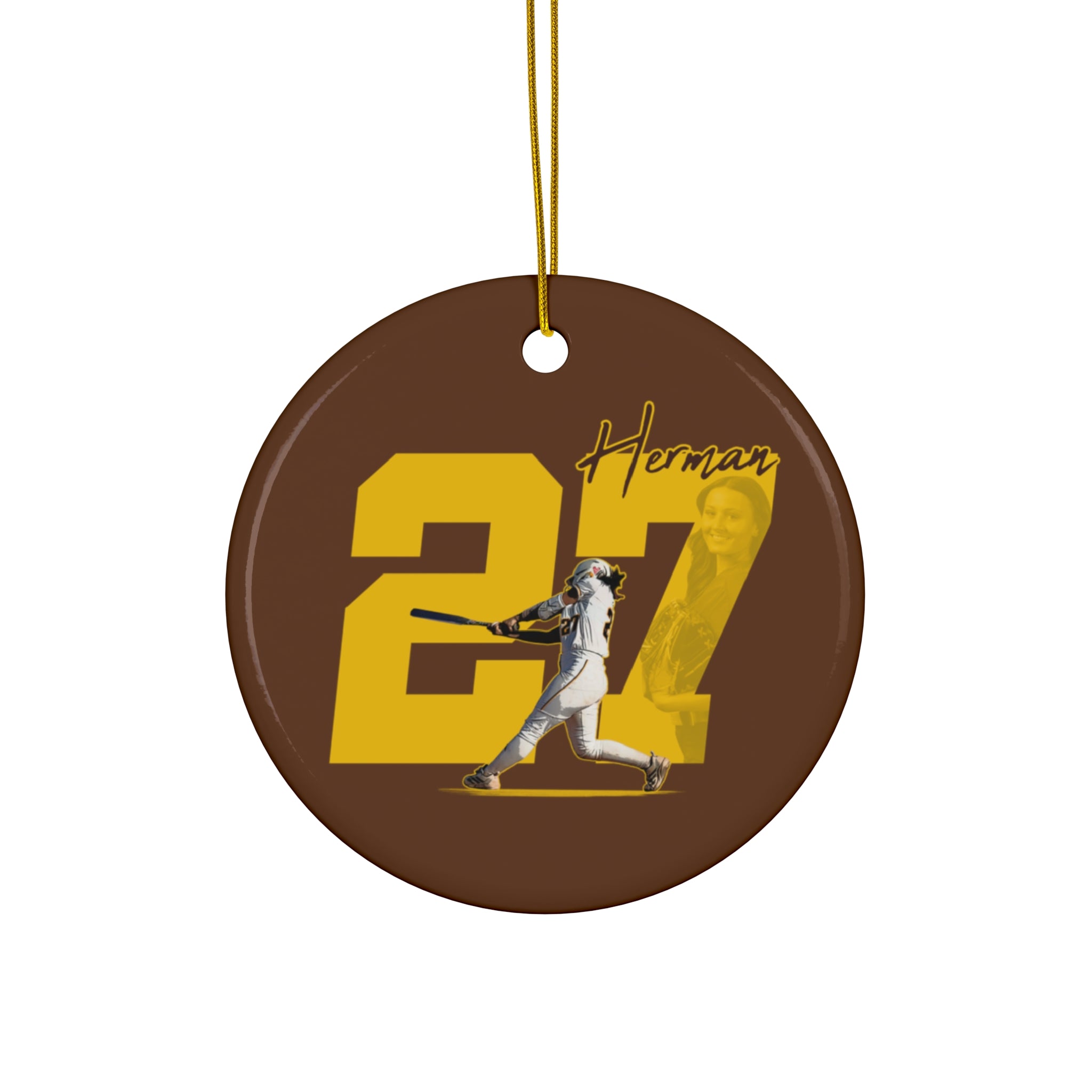Hannah Herman Ceramic Ornament